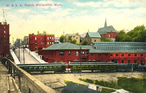 LSI Passenger train Marquette MI